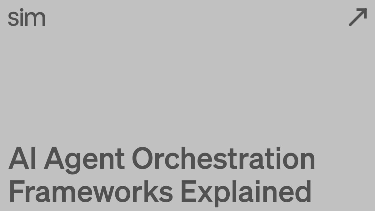 AI Agent Orchestration Frameworks Explained